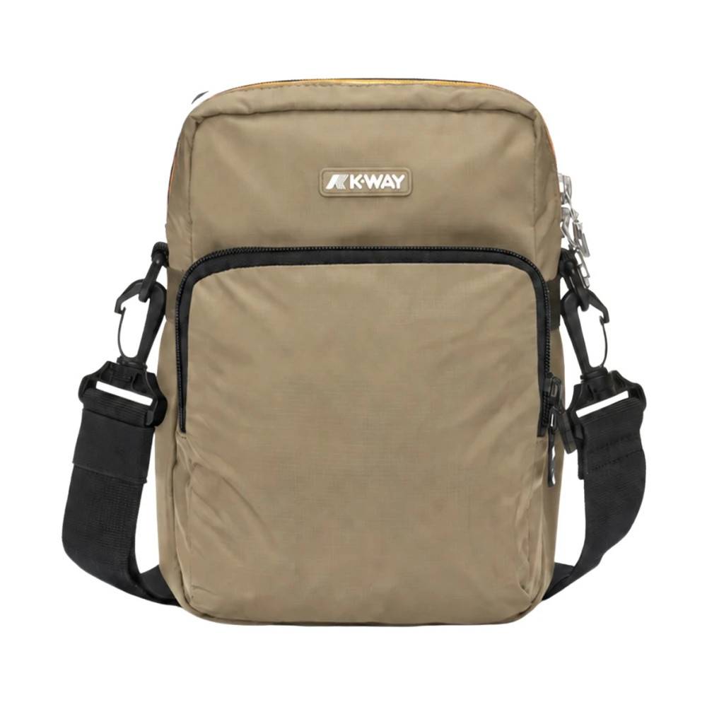 K-Way Erloy Tracolla - Tasker - unisex - Beige - ONE SIZE - Polyester