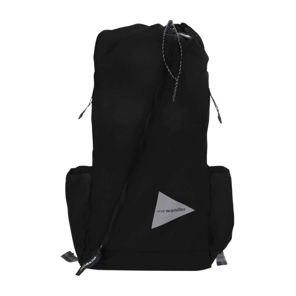 And Wander Backpacks - Tasker - Herre - Sort - ONE SIZE -