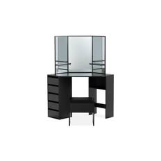 Hakebo Sminkbord 140 cm - Svart & toalettbord