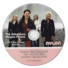 Nylon The Adventure Begins 2006 UK promo DVD-R DVD-R PROMO