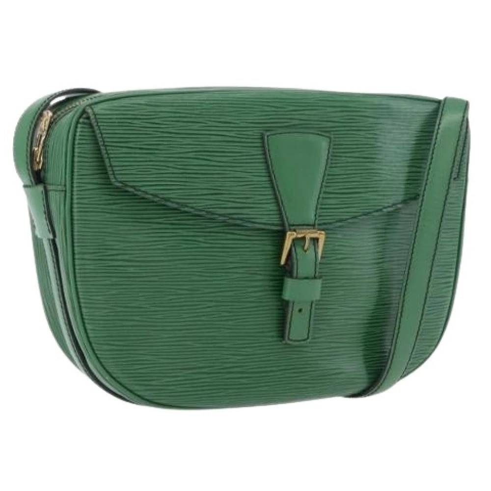 Louis Vuitton Vintage Pre-owned Vintage Cross Body Taske - Vintage - Dame - Grøn - ONE SIZE - Læder