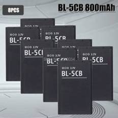 Bl -5cb bl 5cb batteri för nokia 1800 e60 3600 3660 6620 6108 3108 2135 6086 6108 6230 6820 7610 batterier