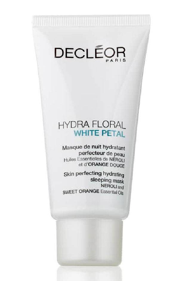 Decléor paris hydra floral white petal skin perfecting hydrating sleeping mask 50ml