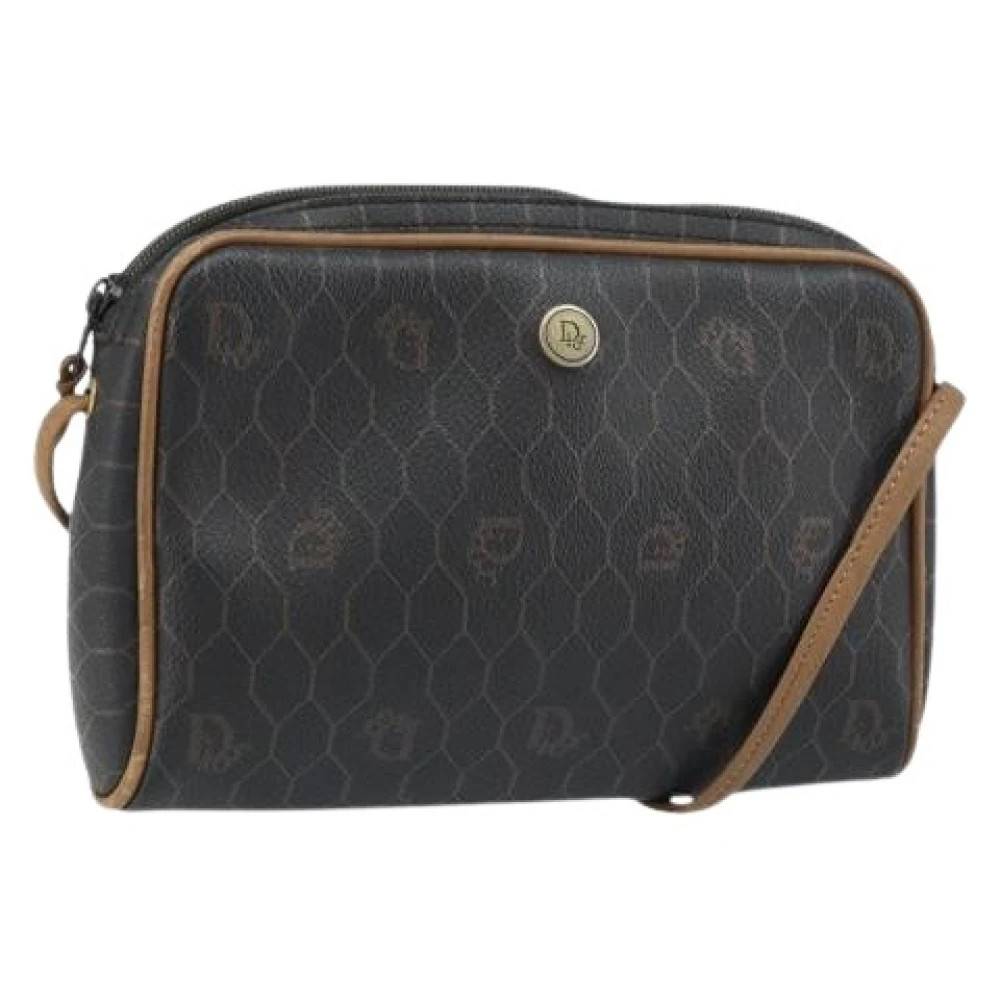 Dior Vintage Pre-owned Vintage Skuldertaske - Vintage - Dame - Brun - ONE SIZE - Uld