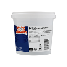 Tahini utan Salt, 1.5 kg Eko