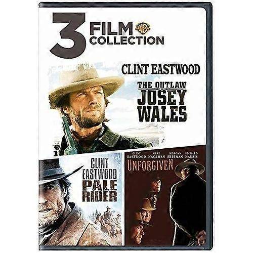 The Outlaw Josey Wales / Pale Rider / Unforgiven [DVD-REGION:1 USA] 2-pack, Eco Amaray-fodral USA-import