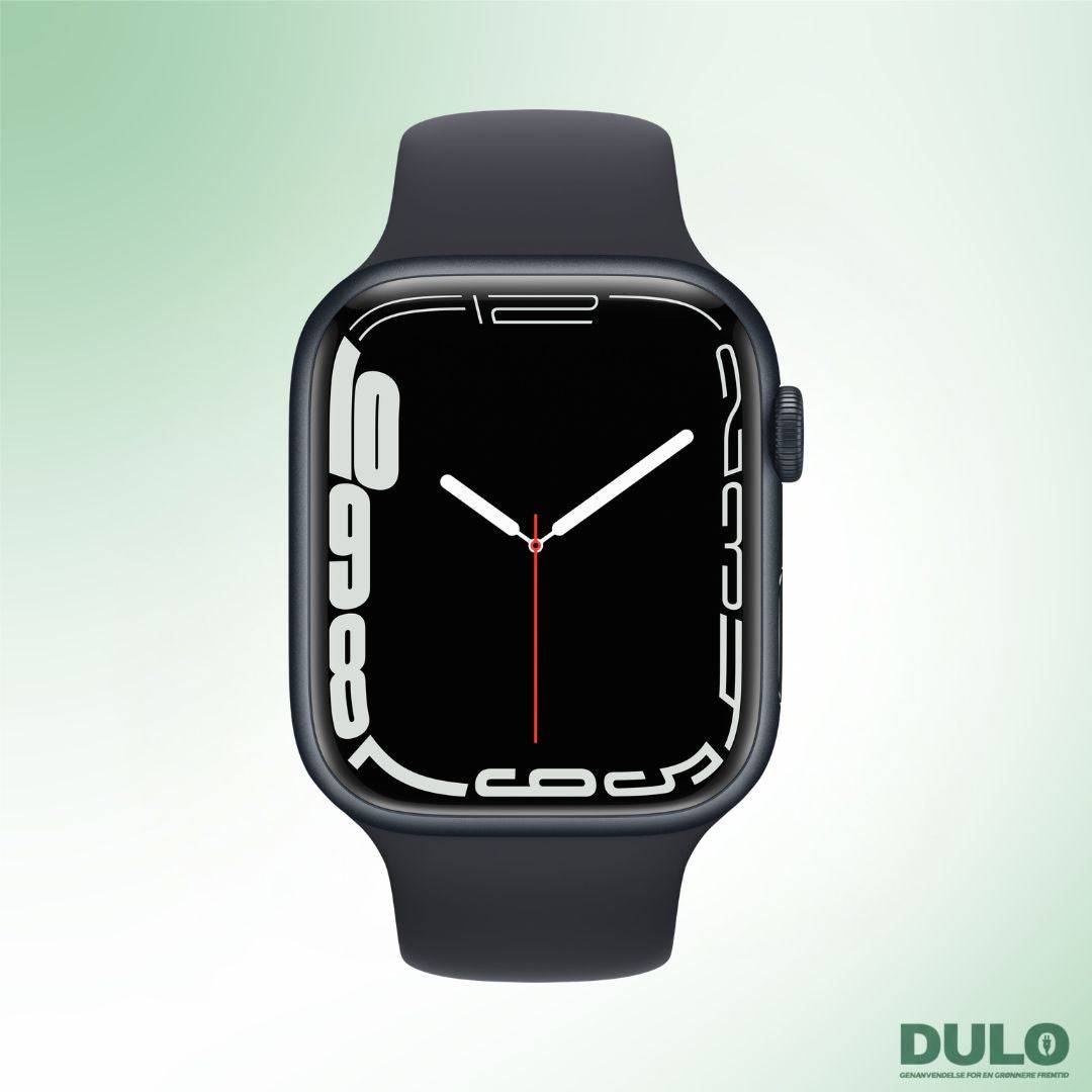 Apple Watch Series 7, 45MM, GPS - Fremragende / Sort