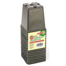 Tildenet Plastpotte 9 cm - 18 stk.