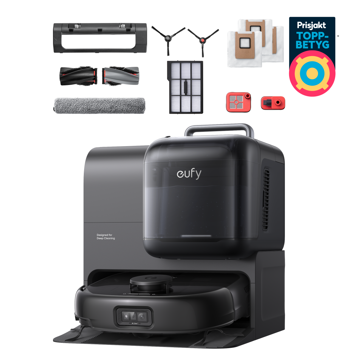 eufy Robot Vacuum Omni E28 + Accessories Package