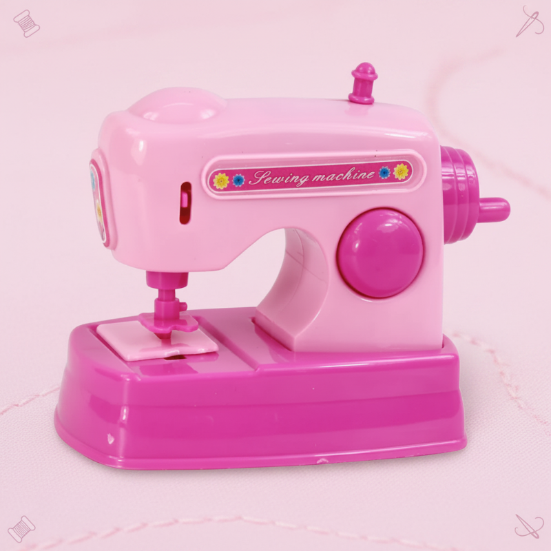 Pretend Play Kitchen Set – Kreativitet & rollspel – Köksleksaker Symaskin / Rosa | Pedagogiska Träleksaker