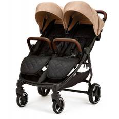 Ickle Bubba Venus Max Twin Stroller Biscuit