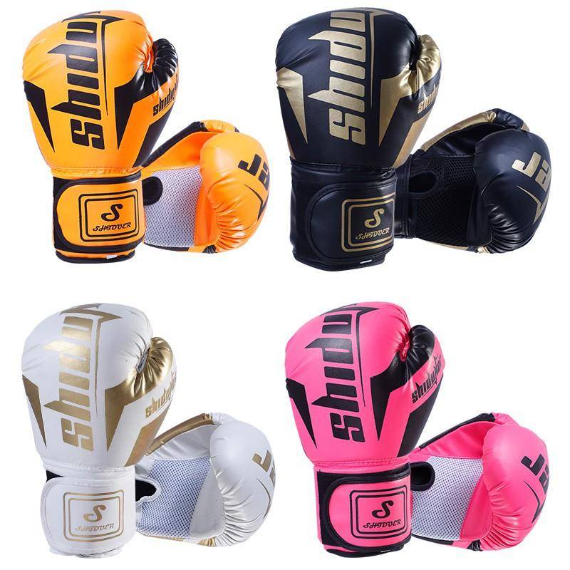 Professionella boxningshandskar Vuxna Barn Träning Boxningssäck Muay Thai Kampsport Sparring PU-läder
