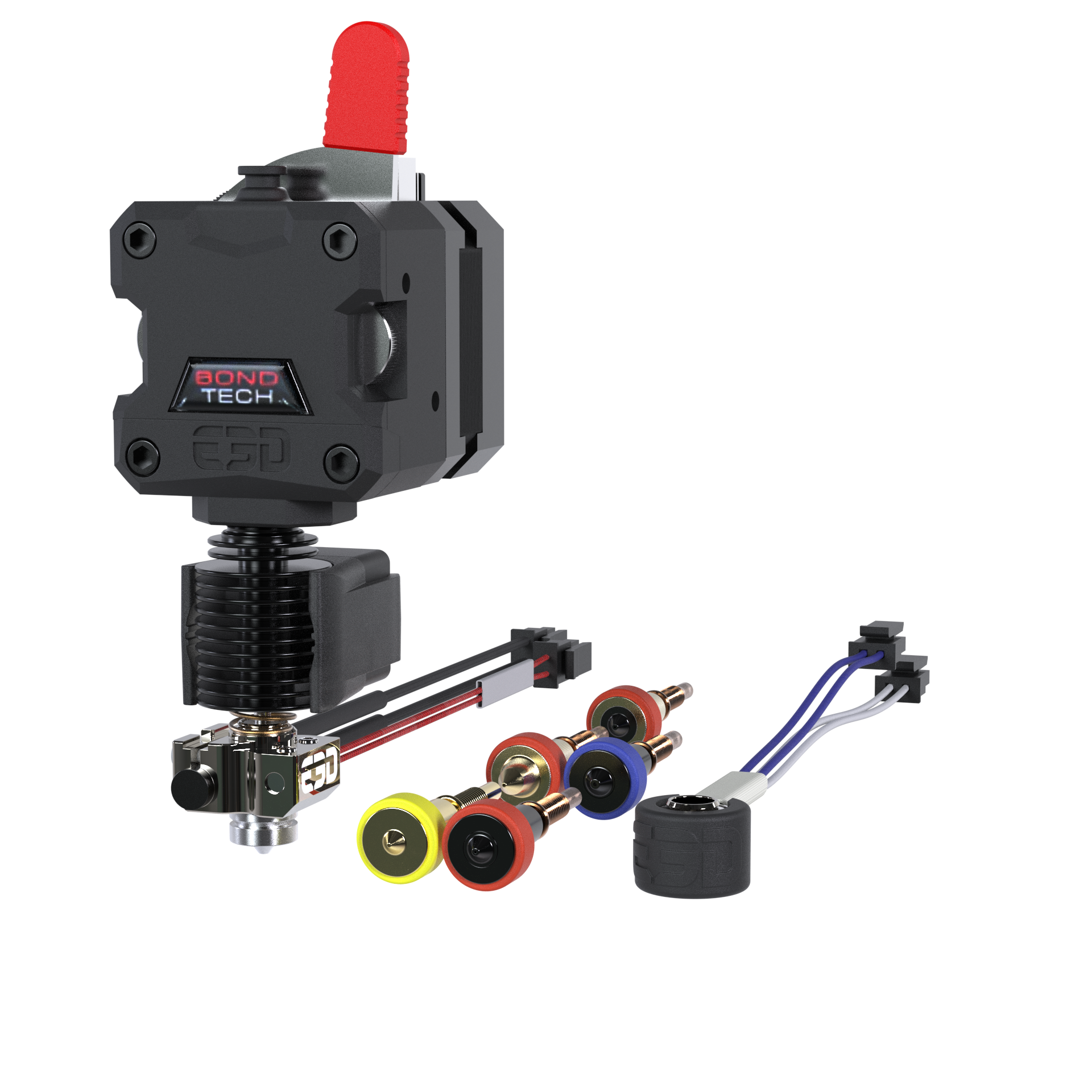 E3D Revo™ Roto LGX-Genius Metal / 24V / PT1000