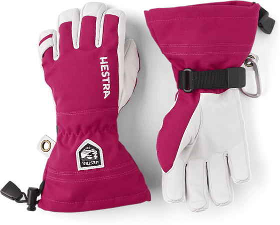 Hestra Army Leather Heli Ski Jr Skidkläder Fuchsia - 6