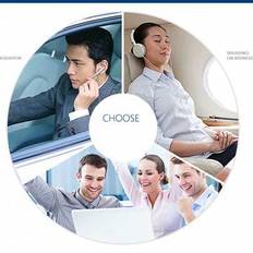 Inflatable Pillow Outdoor Nap Pillow Cushion Travel Pillow Waist Pillow Neck Pillow Concert Essential Cushion Pillow Portable Square Pillow Flocked Sq - Multicolor