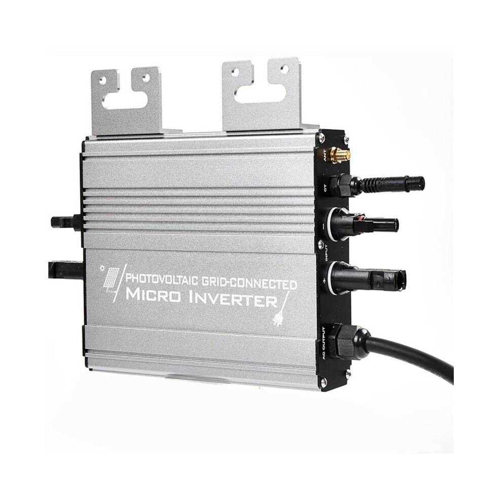 Micro Grid-Tie Solar Inverter with Battery Storage,800W WiFi Multiple Connection Modes,APP Control,20V-60V PV Input