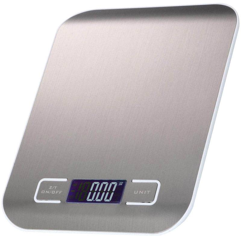 Digital köksvåg 5 kg - Silver