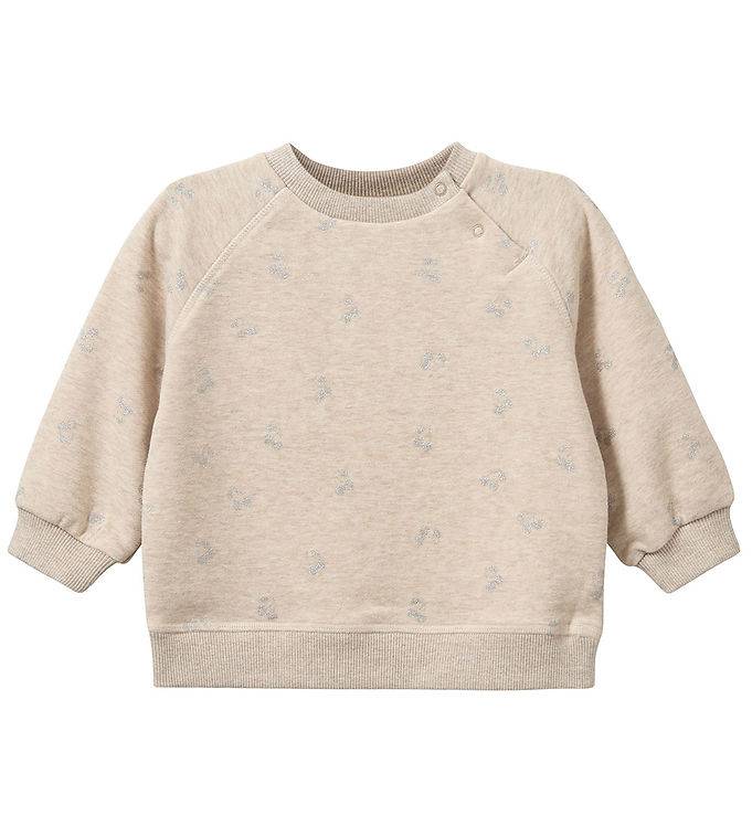 Sofie Schnoor Sweatshirt - ElisSB - Beige Mererad - Sofie Schnoor - 2 år (92) - Sweatshirt