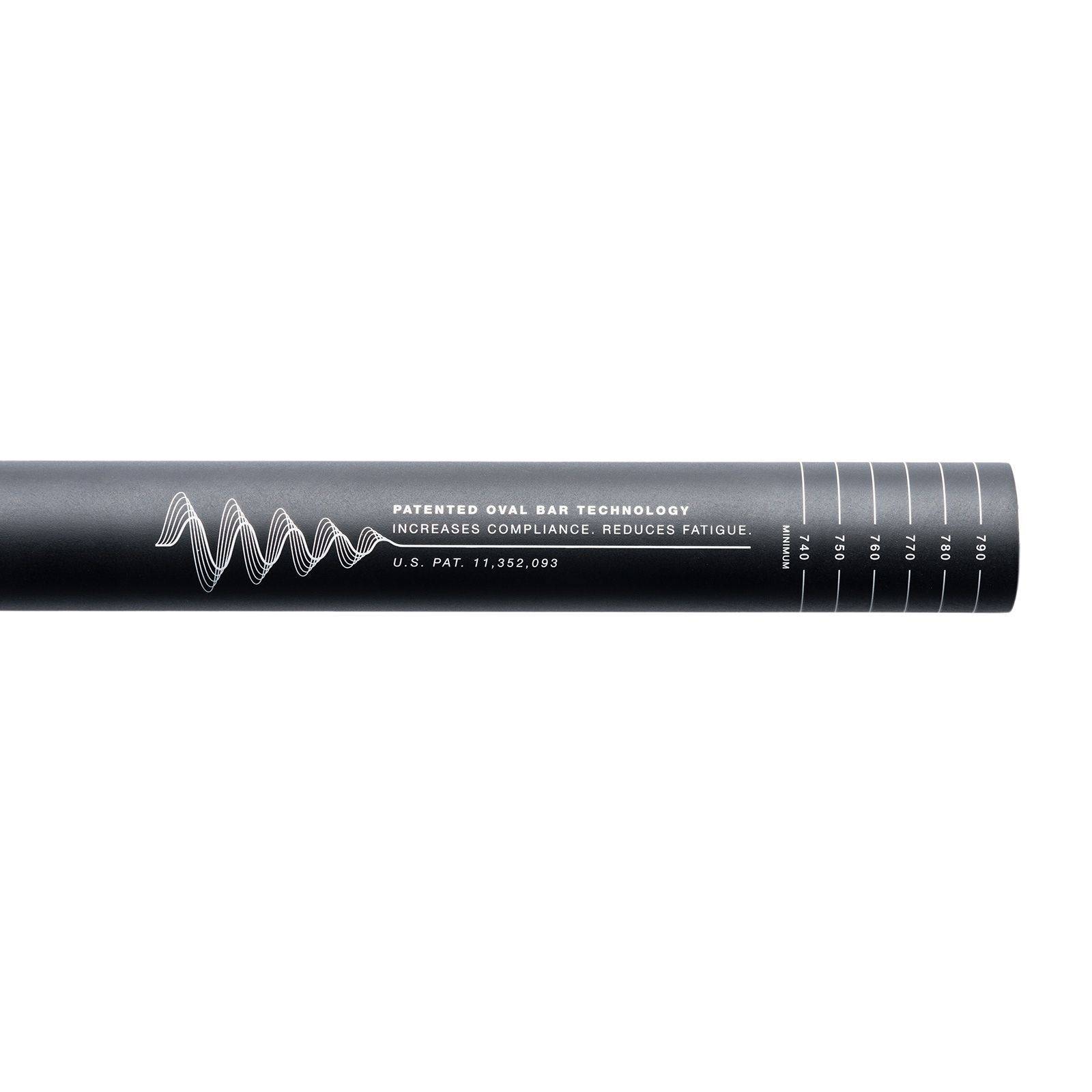 OneUp V2 Kol Styre Svart, Ø35mm, 800mm, 20-50mm Rise (20mm)