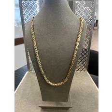 14K Guld Kejsarlänk Halsband - KLH002G14K