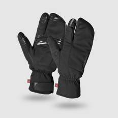 Nordic 2 Windproof Deep Winter Lobster Gloves - Black / XS