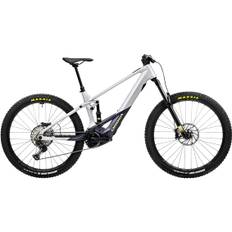 Wild M20 Electric Full Suspension Mountain Bike - Halo Silver/Tanzanite Carbon View (2023)