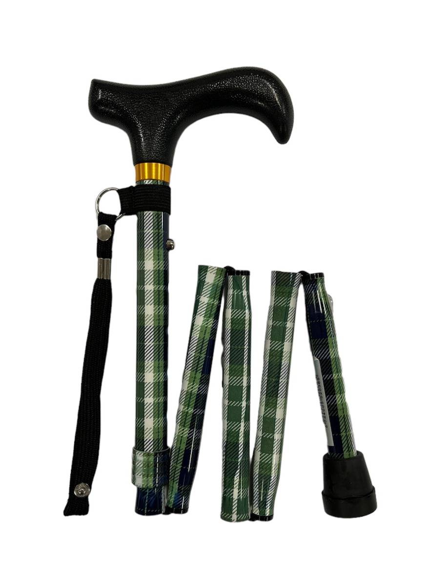Actiumplus Lav Stok Med Grøn Design Foldsammen