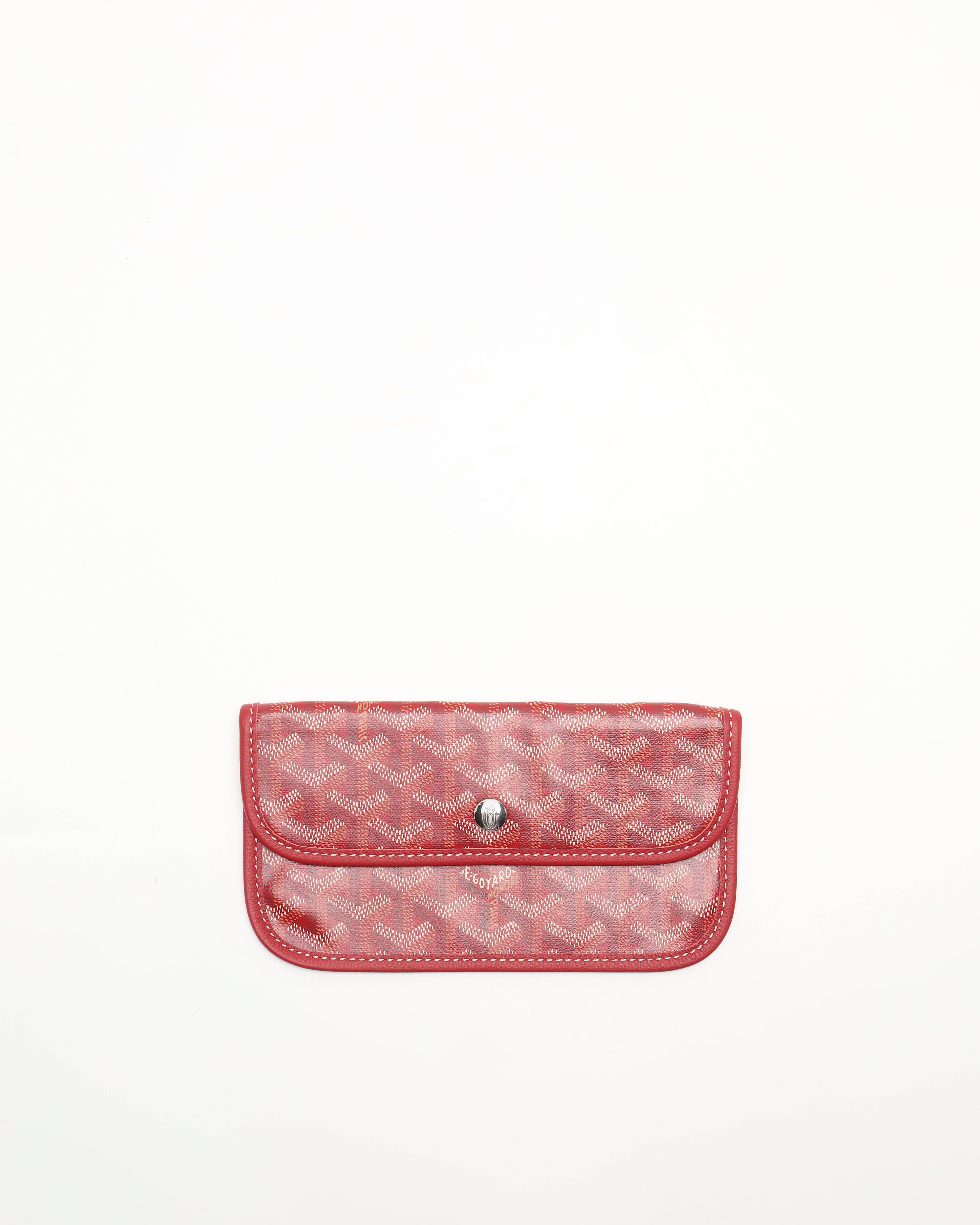 Goyard Pouch - Red (11x19,5 cm)