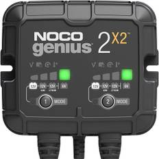 Noco Genius 2x2 oplader 2A 6/12V kan oplade 2 batterier