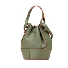 Loewe Vintage Shoulder Bag Stl. - Axelremsväskor Från Magasin - Green (L 19cm x W 14cm x D 10.50cm)