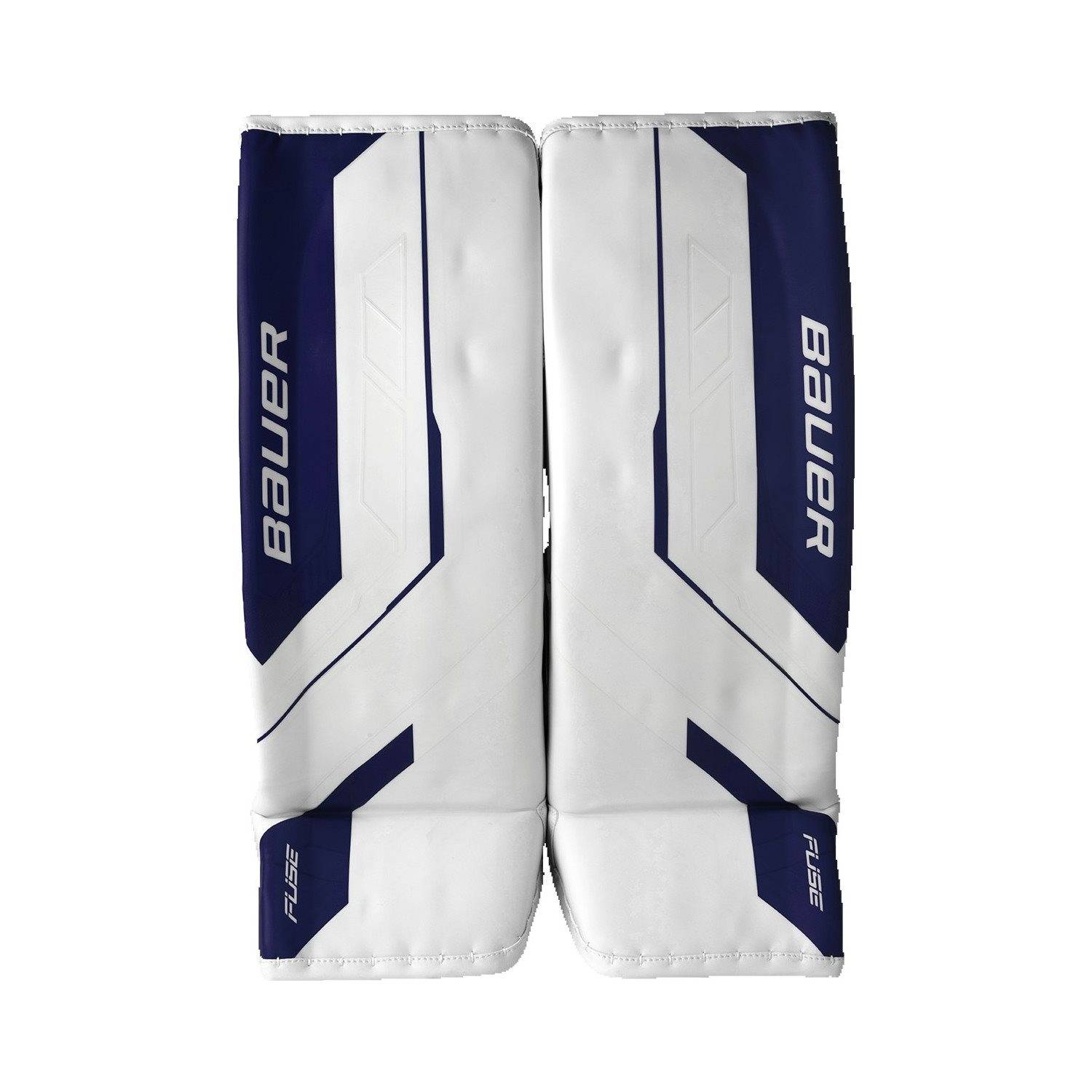 Bauer Målvaktsbenskydd Supreme Fuse Sr White/Navy