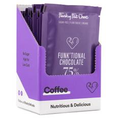 Funky Fat Foods Choklad, Kaffe, 10-pack