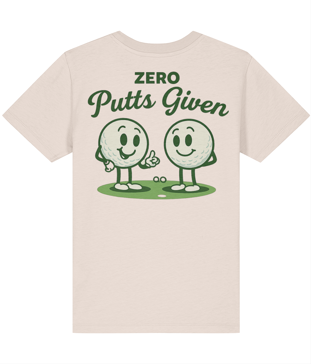 Zero putts given - Kids tee - Eco-Heather / 134-146 cl