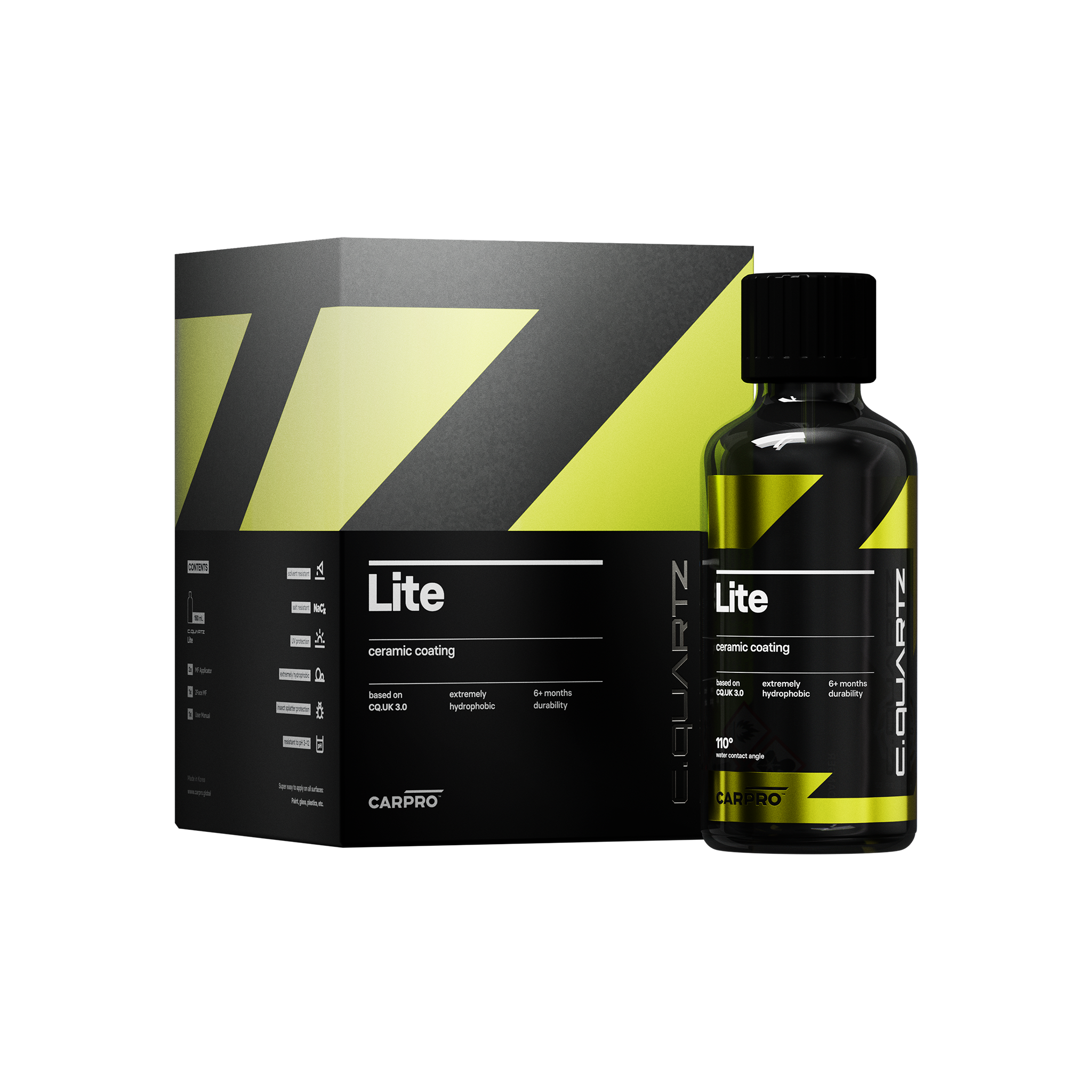 CQUARTZ "Lite" Ceramic-Coating Keramikversiegelung - 150ml + Kit