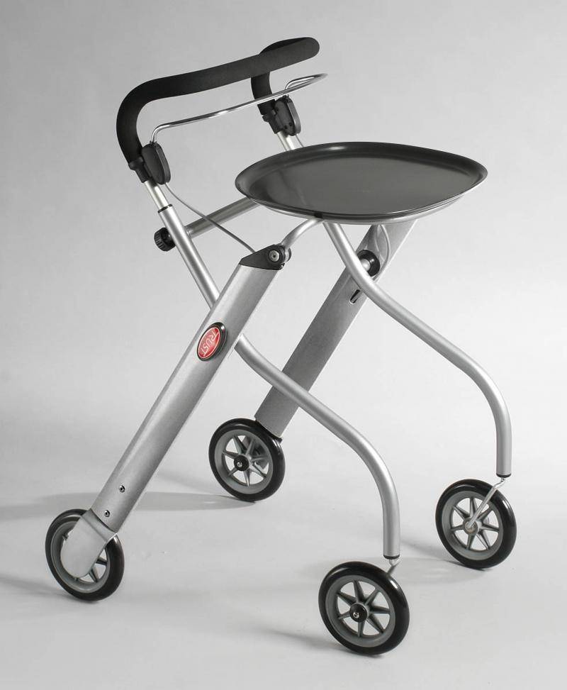 Trustcare Trust Lets Go Indendørs Rollator Sølv stel