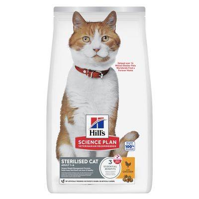 Hill's Science Plan Sterilised Cat Adult 1-6 Chicken