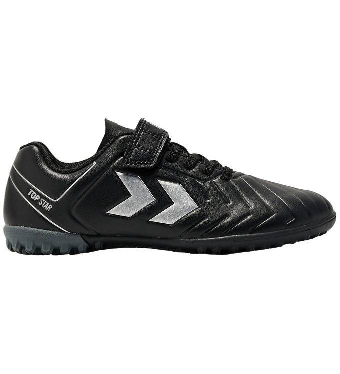 Hummel Fodboldstøvler - Top Star Turf VC JR - Sort - Hummel - 28 - Fodboldstøvler – Kunstgræs