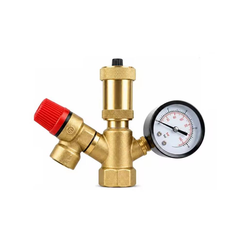3/4" Brass Pressure Reducing Valve Auto Water Pressure Regulator Internal Thread for Boiler & Solar Water Heater