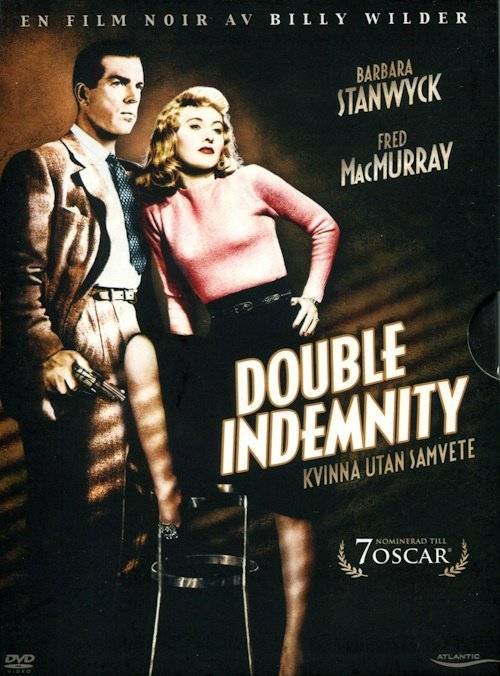 DVD - Double Indemnity - Kvinna Utan Samvete (1944) (Beg)