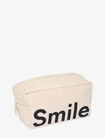 Design Letters Cavita. Travel Wash bag - Necessärer - BLACK / cream