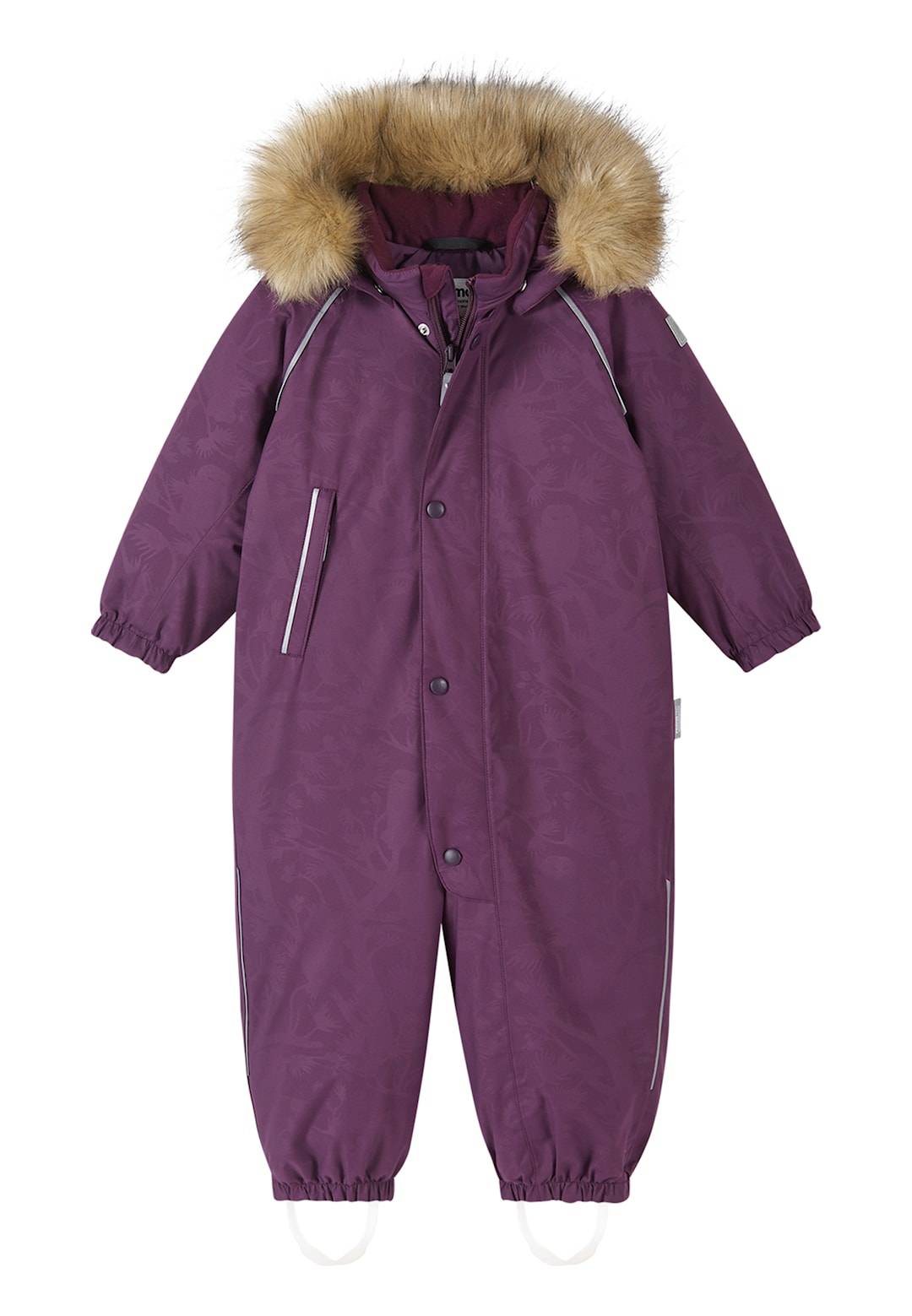 Reima Aapua Reimatec Down Coverall Deep Purple Deep Purple 74 cm Lila 74 cm Pojkar, Flickor