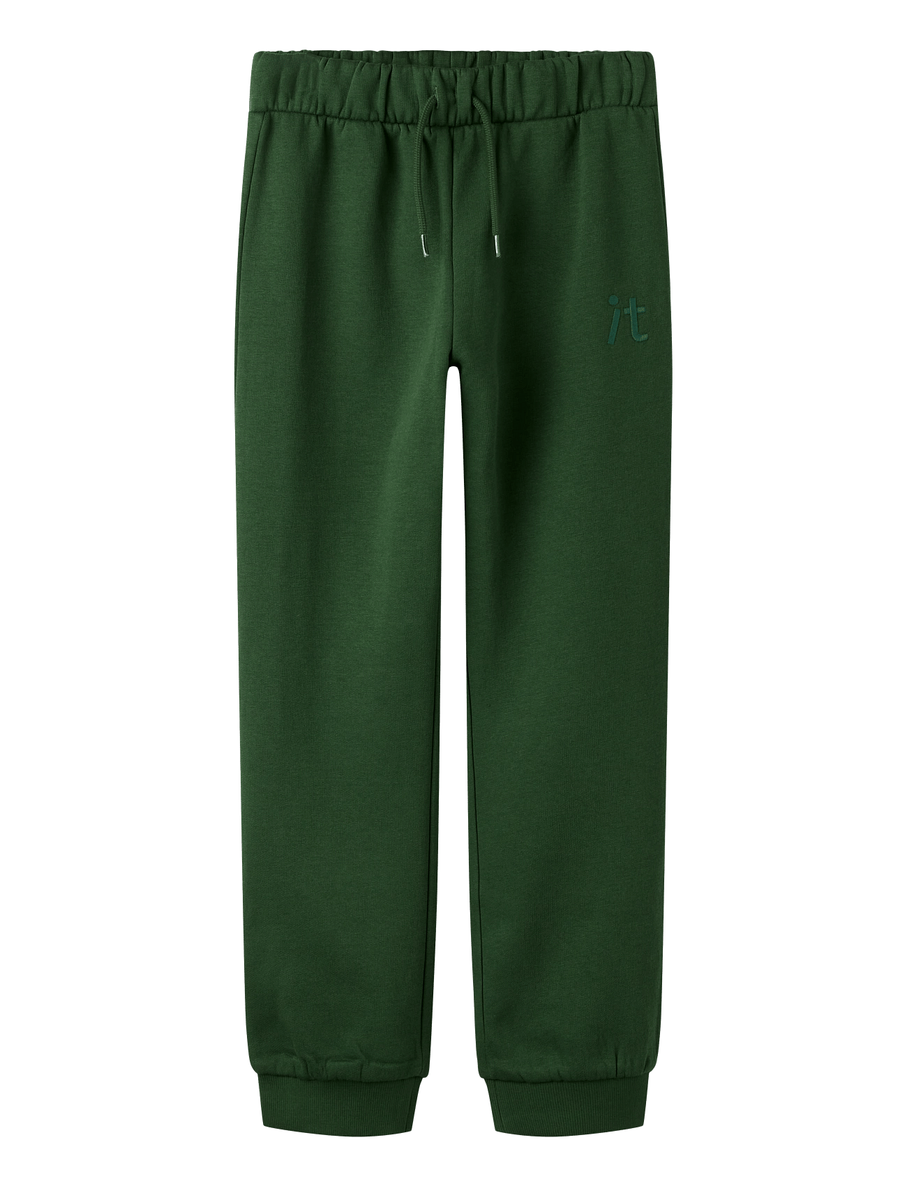 name it Nkmlamar Nreg Swe Pant Bru - Green - 128