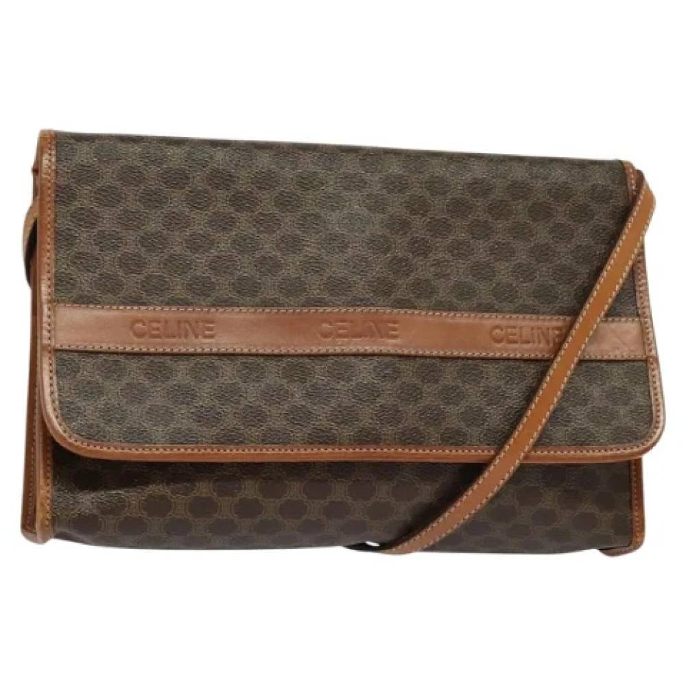 Celine Vintage Pre-owned Laeder celine-tasker - Vintage - Dame - Brun - ONE SIZE - Uld