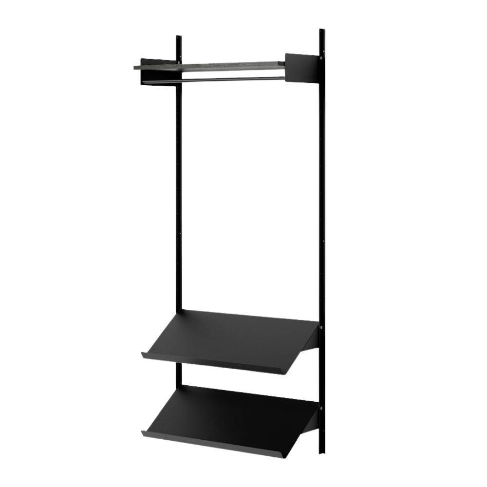 New Works Wardrobe Shelf 1 Hylla Black Ash/Black