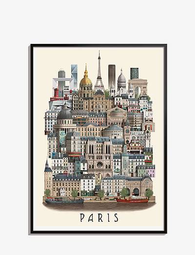 Martin Schwartz Paris standard poster - Posters & Ramar - MULTI COLOR / clear