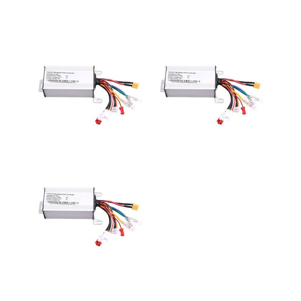 3X for YFS Electric Scooter Controller Intelligent Brushless Motor Controller 36V 350W 15A for 8.5inch E-Scooter Parts