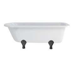 Burlington Badkar Blenheim (Välvda fötter/Svarta)