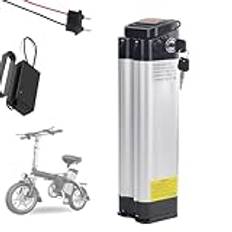 HJGHY 24V 10Ah 13Ah 15,6Ah 18Ah Ebike Litiumbatteri 36V 10Ah 13Ah 17,5Ah hopfällbar cykelbytesbatteri 24V 36V Downtube elcykelbatteri,36v,10Ah