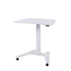 Office Compact Slim hæve sænkebord bord 50x77 cm - Hvid