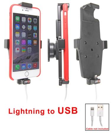 Brodit Holder til Kabeltilslutning, Apple iPhone 6 Plus/6S Plus/7 Plus/8 Plus/Xs Max